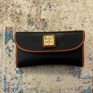 Dooney & Bourke Continental Wallet Pebble Leather
